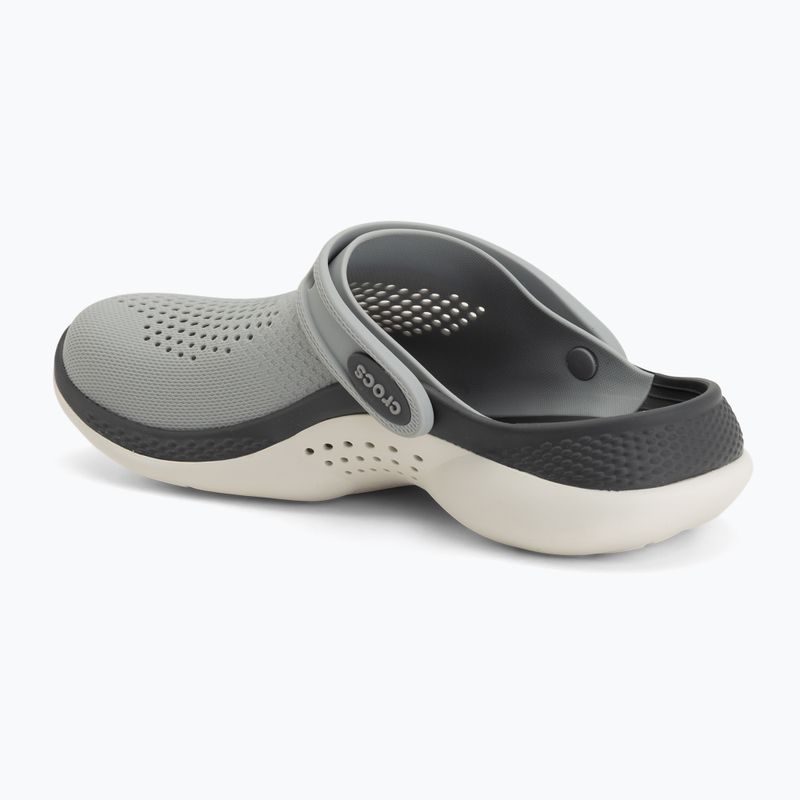 Papucsok Crocs LiteRide 360 Clog light grey/slate grey 4