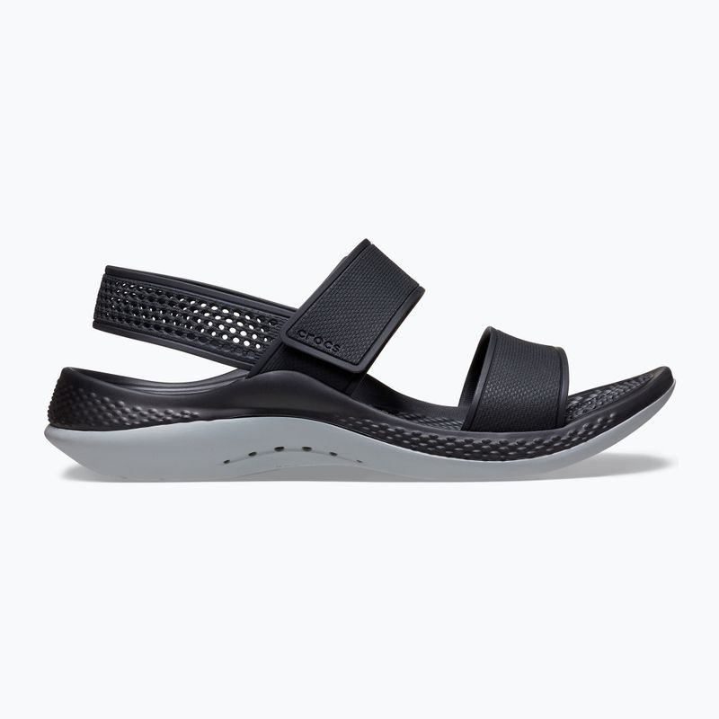 Női szandálok Crocs Literide 360 black/light grey 2