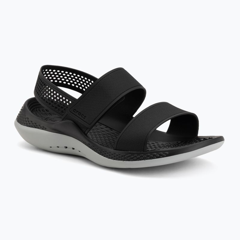 Női szandálok Crocs Literide 360 black/light grey