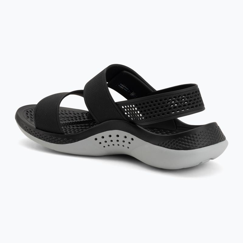 Női szandálok Crocs Literide 360 black/light grey 3