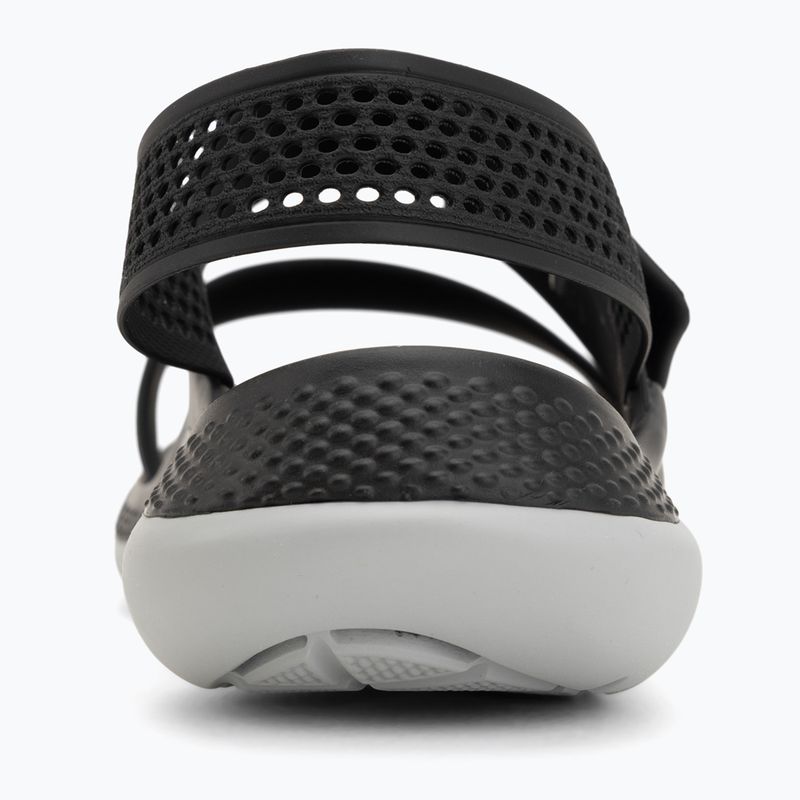 Női szandálok Crocs Literide 360 black/light grey 6