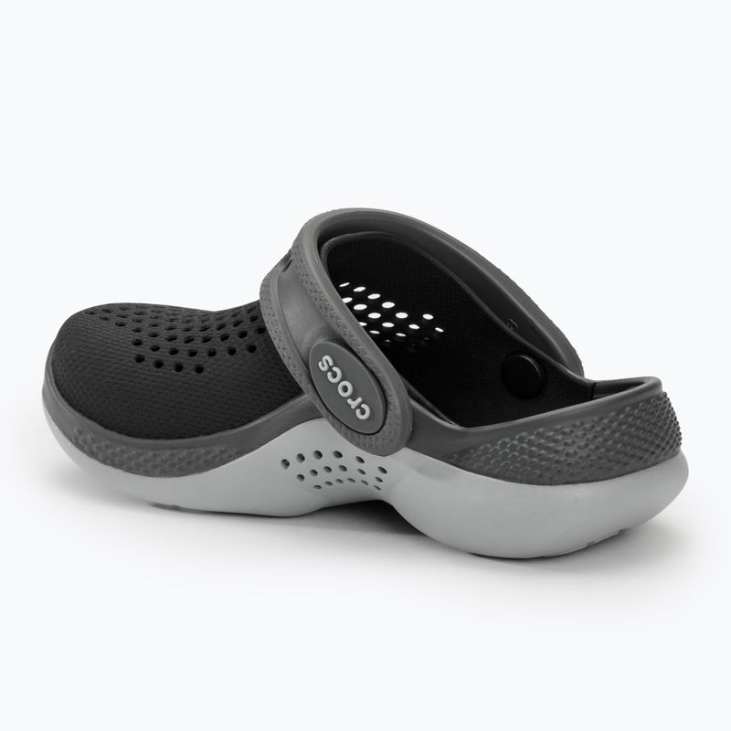 Gyerek papucs Crocs LiteRide 360 black/slate grey 4