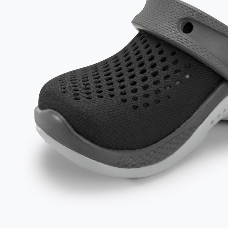 Gyermek papucs Crocs LiteRide 360 black/slate grey 8