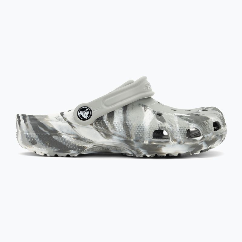 Crocs Classic Marbled Clog flip-flop világos szürke/multi 3