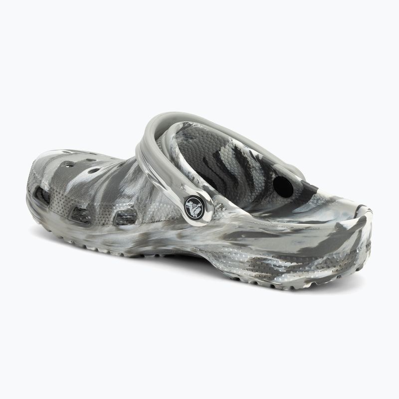 Crocs Classic Marbled Clog flip-flop világos szürke/multi 4