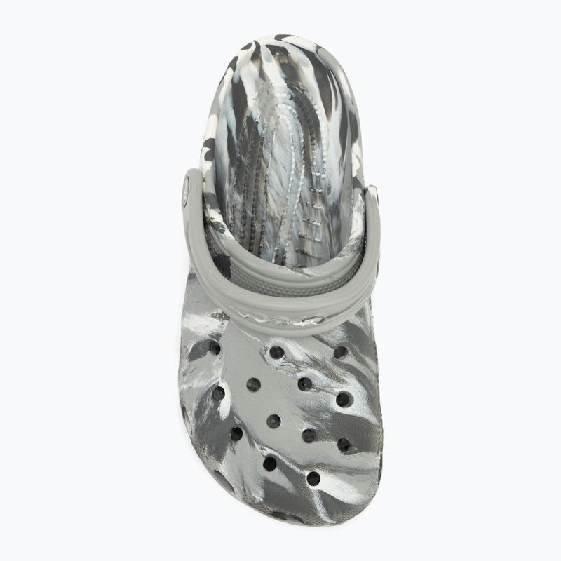 Crocs Classic Marbled Clog flip-flop világos szürke/multi 6