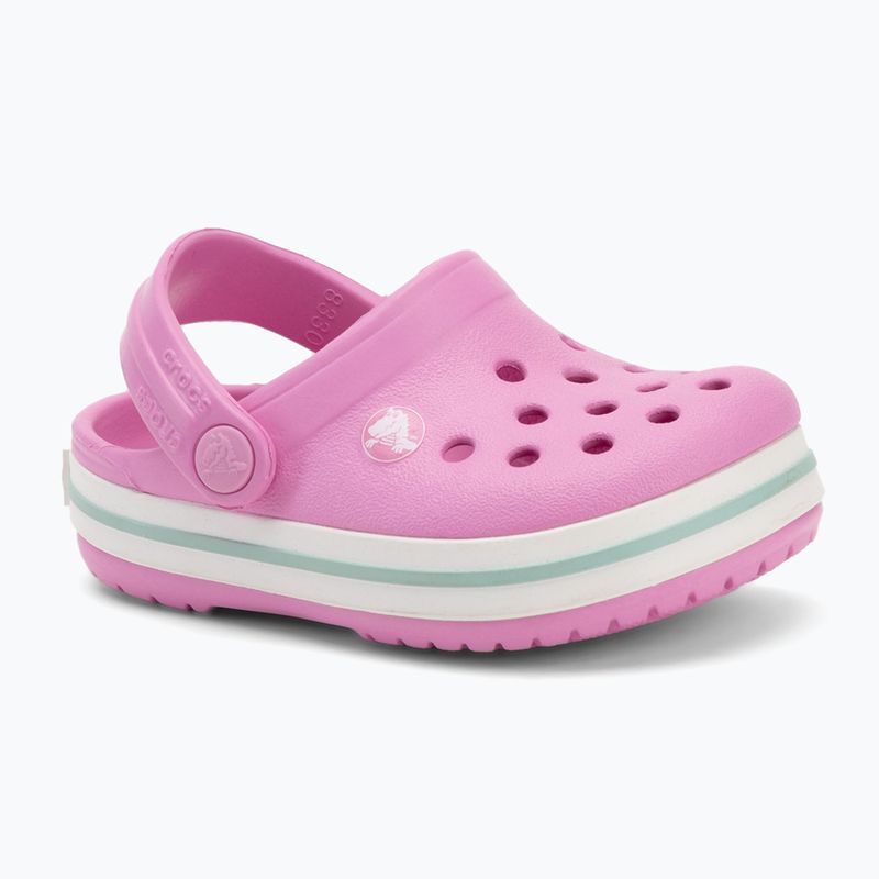 Crocs Crocband Clog Kisgyermek flip-flopok taffy rózsaszínű 2
