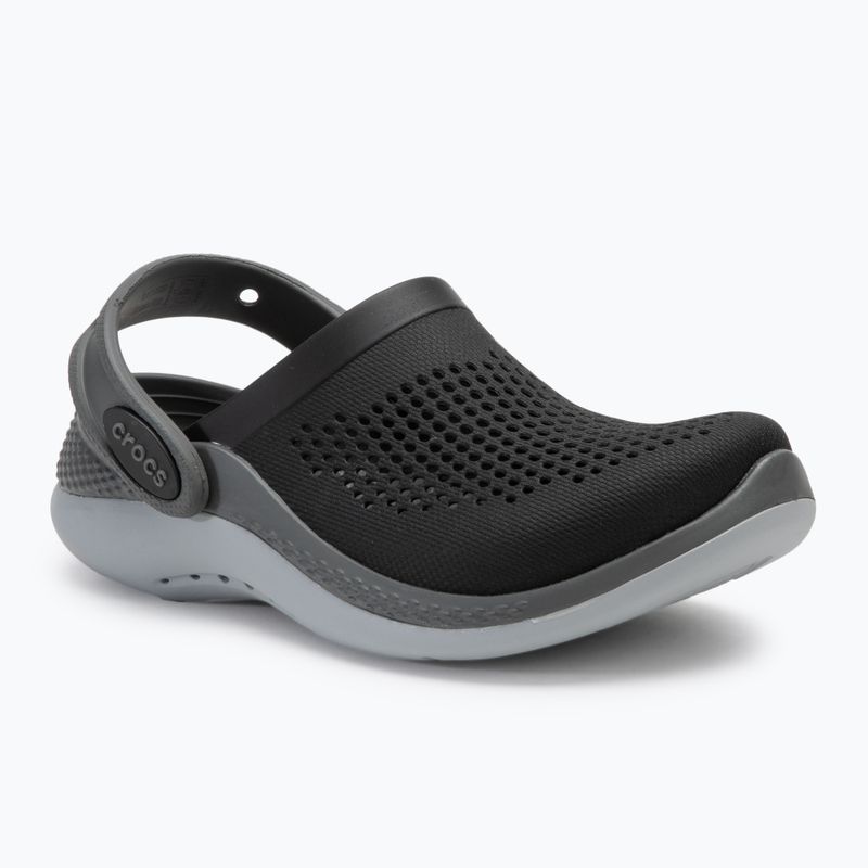 Crocs LiteRide 360 Clog Gyerek flip-flop fekete/lapos szürke 2