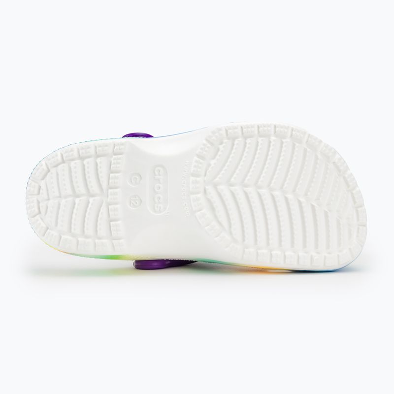 Gyerek papucs Crocs Classic Solarized Clog white/multi 5