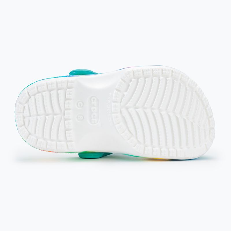 Gyerek papucs Crocs Classic Solarized Clog white/multi 5