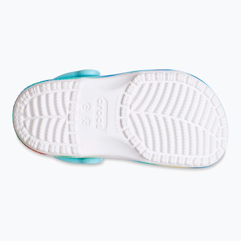 Gyerek papucs Crocs Classic Solarized Clog white/multi 13