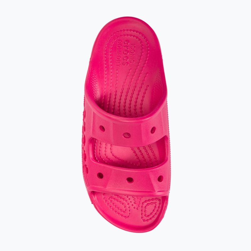 Klapki damskie Crocs Baya Sandal electric pink női papucs 5