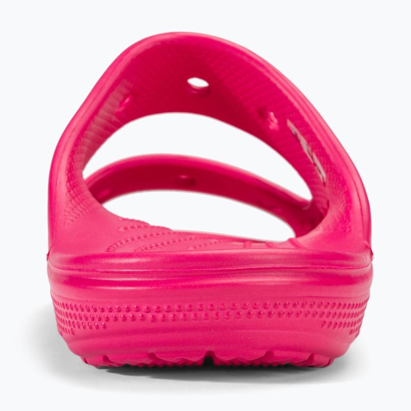 Klapki damskie Crocs Baya Sandal electric pink női papucs 6