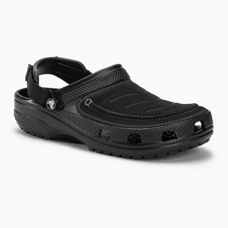 Férfi papucs Crocs Yukon Vista II LR Clog fekete/lapos szürke 2