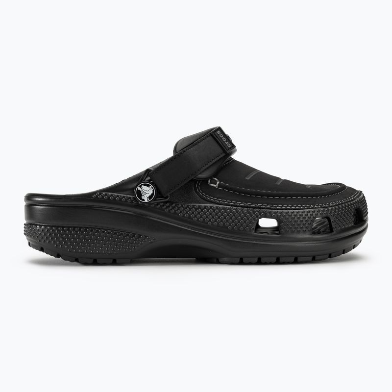 Férfi papucs Crocs Yukon Vista II LR Clog fekete/lapos szürke 3