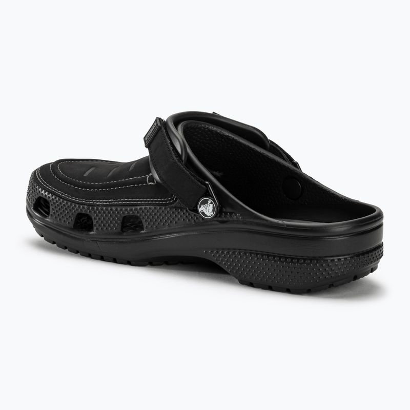 Férfi papucs Crocs Yukon Vista II LR Clog fekete/lapos szürke 4
