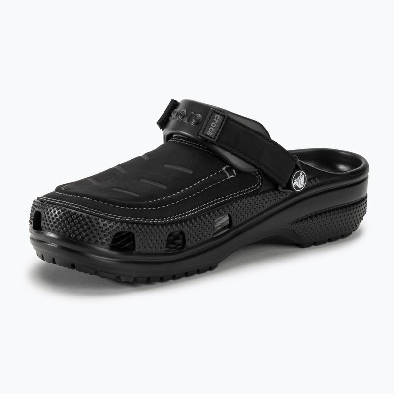 Férfi papucs Crocs Yukon Vista II LR Clog fekete/lapos szürke 5