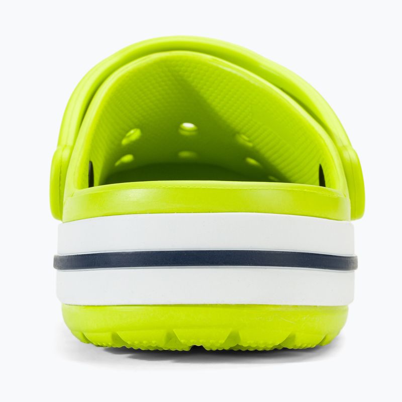 Papucs Crocs Bayaband Clog lime punch/navy 7