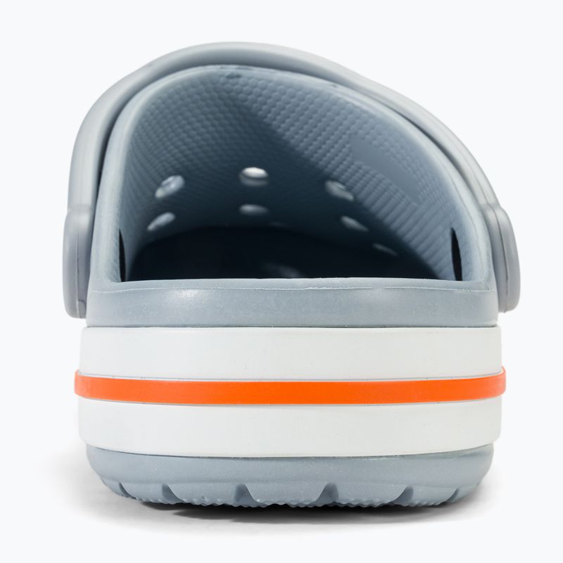 Papucs Crocs Bayaband Clog blue grey/orange 7