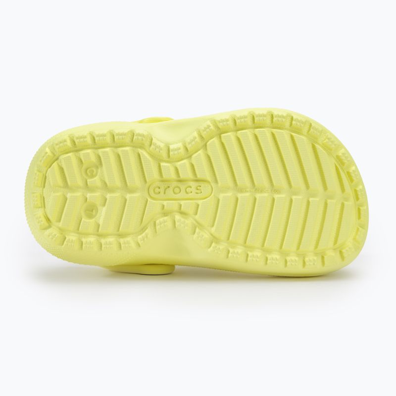 Gyerek papucs Crocs Classic Lined sulphur 5