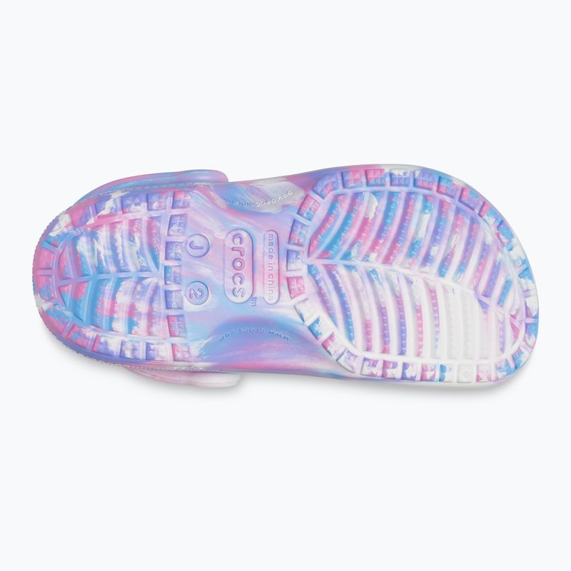 Crocs Classic Marbled Clog K gyermek flip-flop 207464-102 színű flip-flopok 15