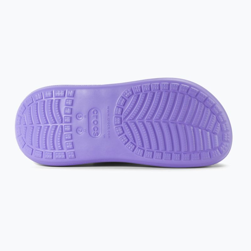 Crocs Classic Crush Clog digitális lila flip-flopok 5