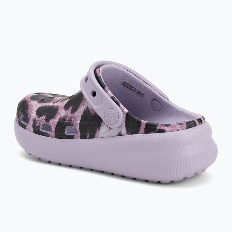 Crocs Cls Animal Cutie Clog Gyerekek leopárd flip flopok 4