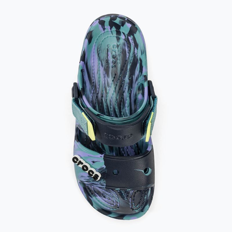Szandál Crocs All Terrain Marbled navy/multi 6