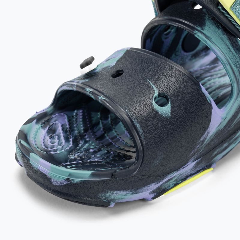 Szandál Crocs All Terrain Marbled navy/multi 8