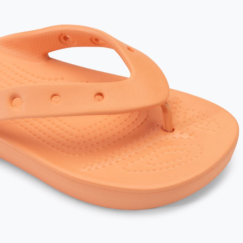 Női flip-flop papucs Crocs Classic Platform papaya 7