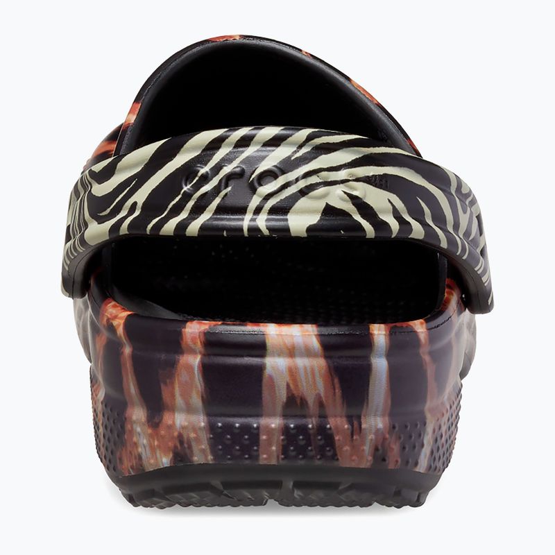 Papucs Crocs Classic Animal Remix black/multi animal 11