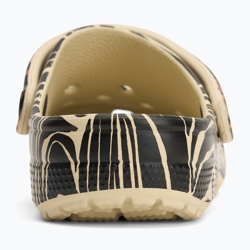 Crocs Classic Animal Remix csont/multi állatos flip-flopok 7