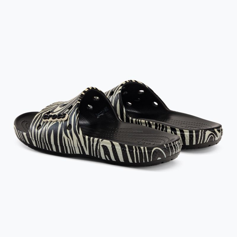 Crocs Classic Crocs Animal Remix Slide fekete 207841-0ZG flip flopok 3