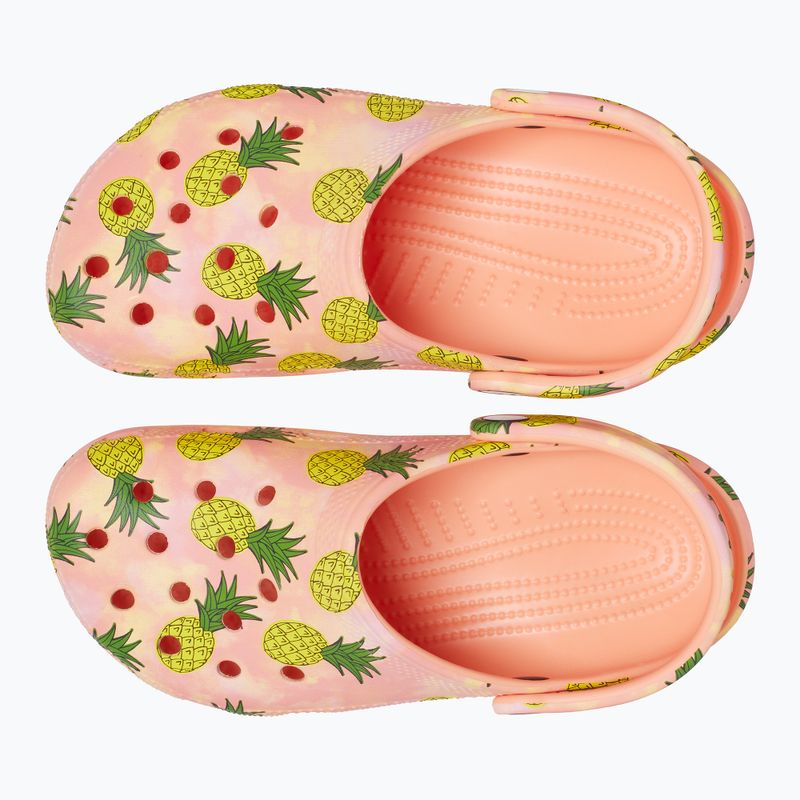 Crocs Classic Retro Resort Clog narancssárga 207849-83F flip flopok 13