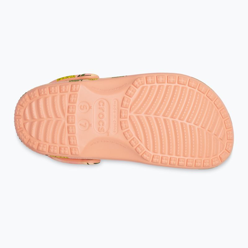Crocs Classic Retro Resort Clog narancssárga 207849-83F flip flopok 15
