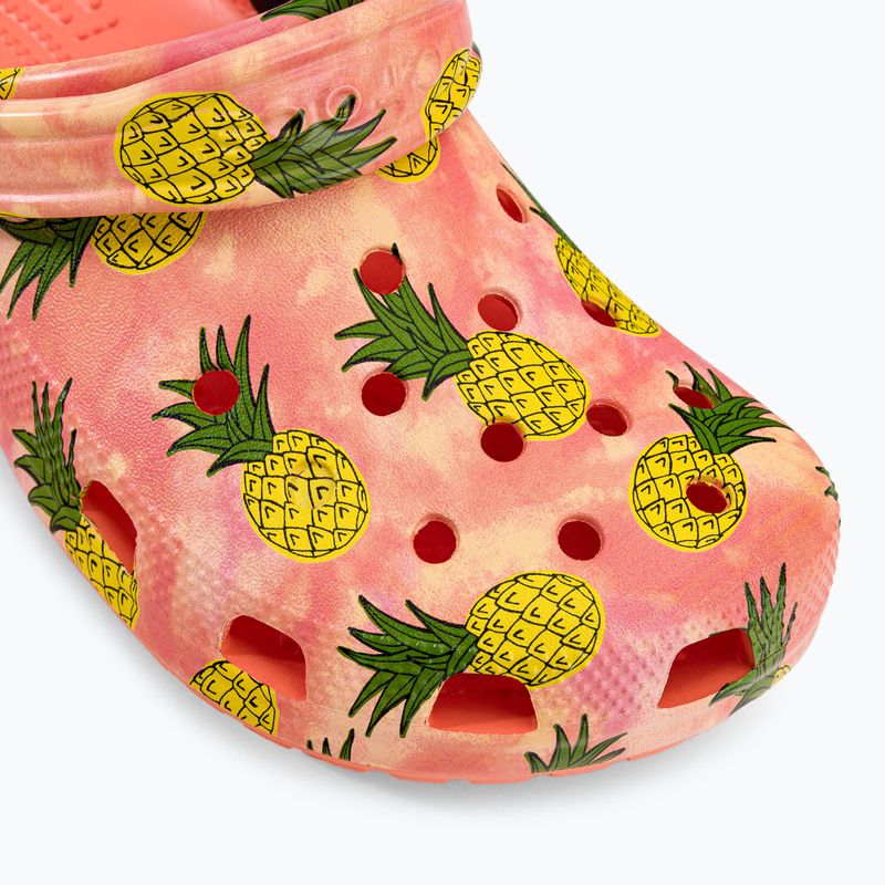 Crocs Classic Retro Resort Clog narancssárga 207849-83F flip flopok 8