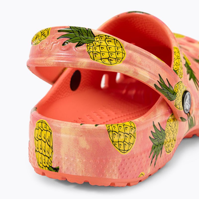 Crocs Classic Retro Resort Clog narancssárga 207849-83F flip flopok 10