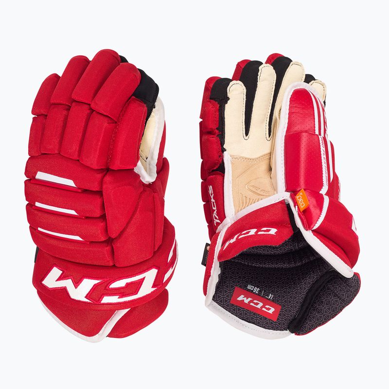 hokikesztyű CCM Tacks 4R Pro2 SR red