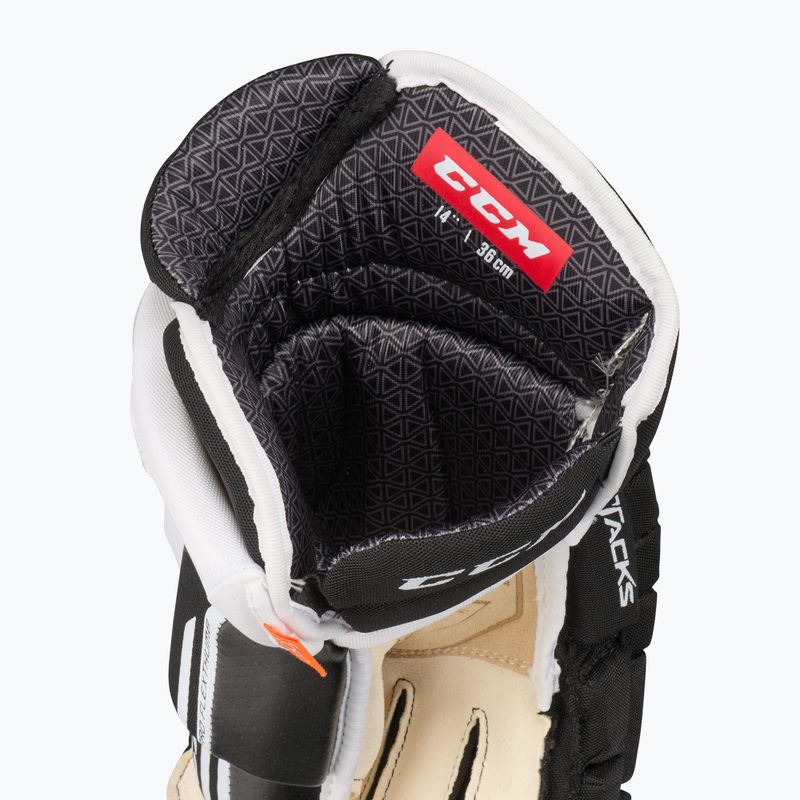 hokikesztyű CCM Tacks 4R Pro2 SR black/white 4