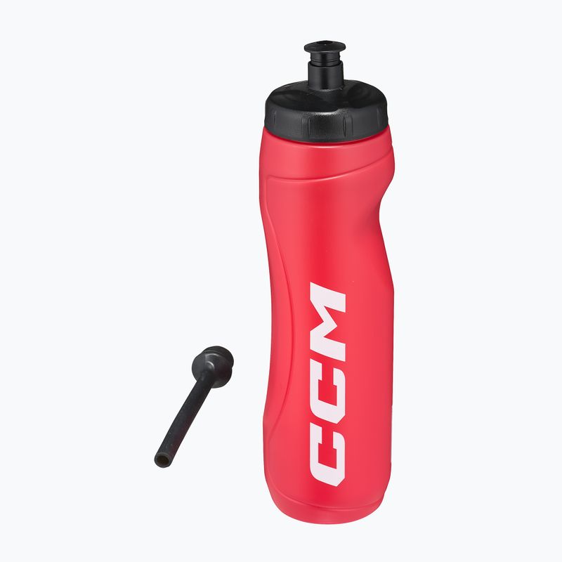 Kulacs szívószállal CCM 900 ml red