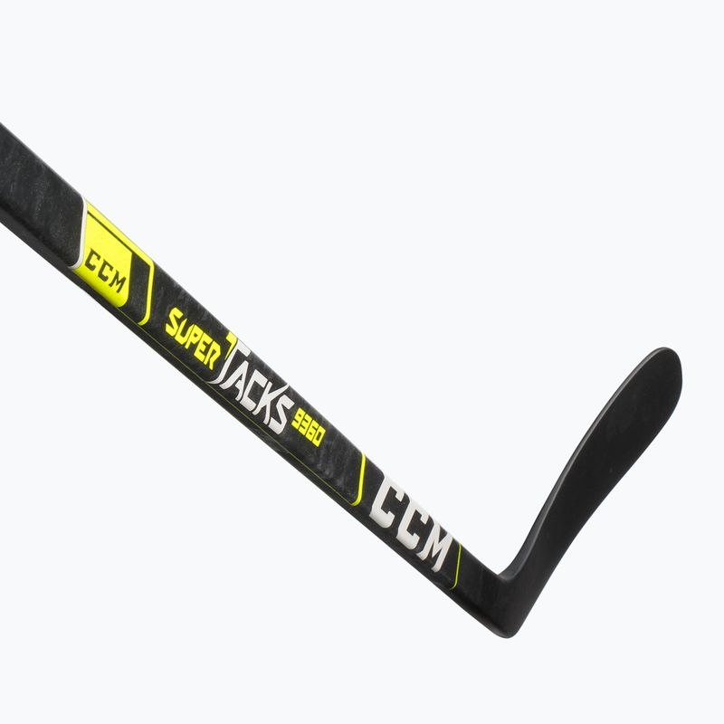CCM Super Tacks gyermek jégkorong ütő 9360 JR fekete 2