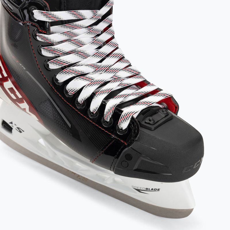 Férfi hokikorcsolya CCM JetSpeed FT475 SR black 5