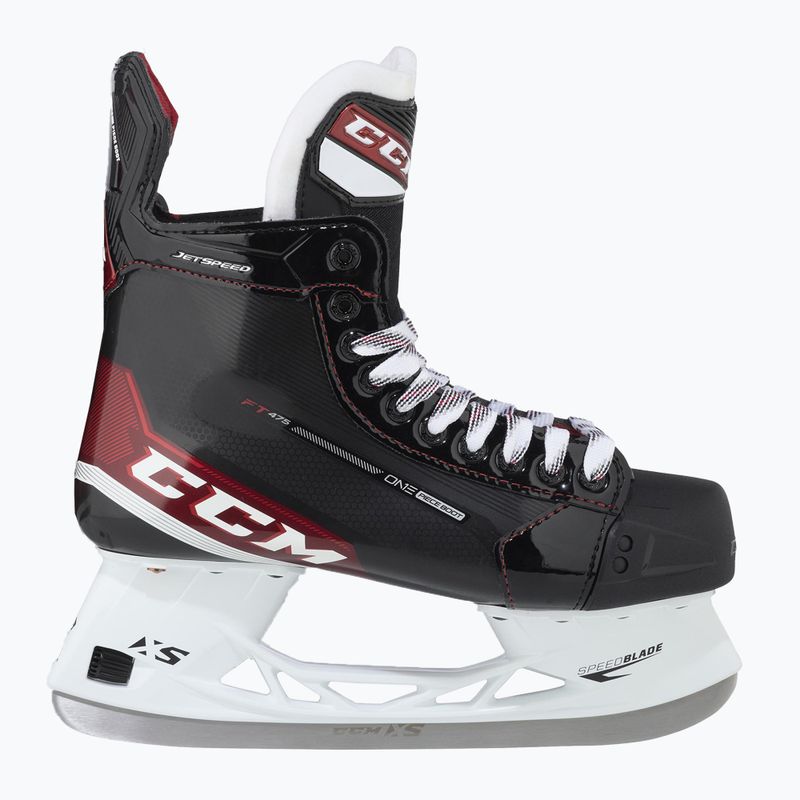 Férfi hokikorcsolya CCM JetSpeed FT475 SR black