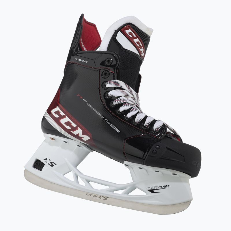Férfi hokikorcsolya CCM JetSpeed FT475 SR black 2