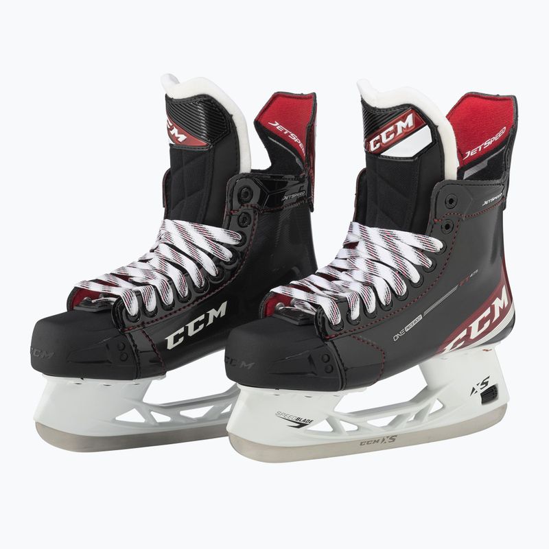 Férfi hokikorcsolya CCM JetSpeed FT475 SR black 4