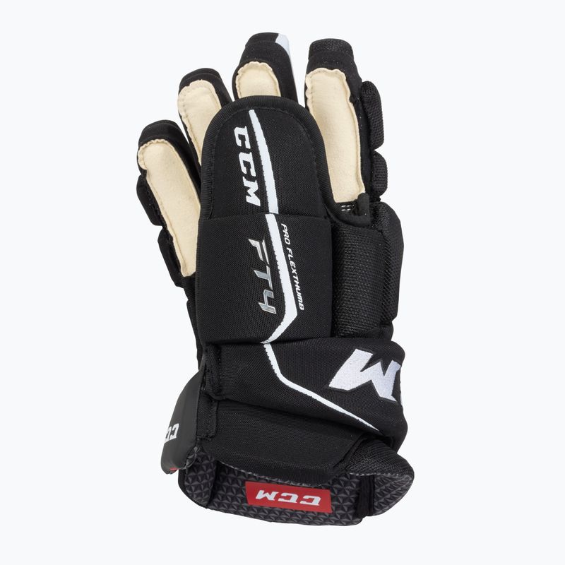 hokikesztyű CCM JetSpeed FT4 SR black/white 3