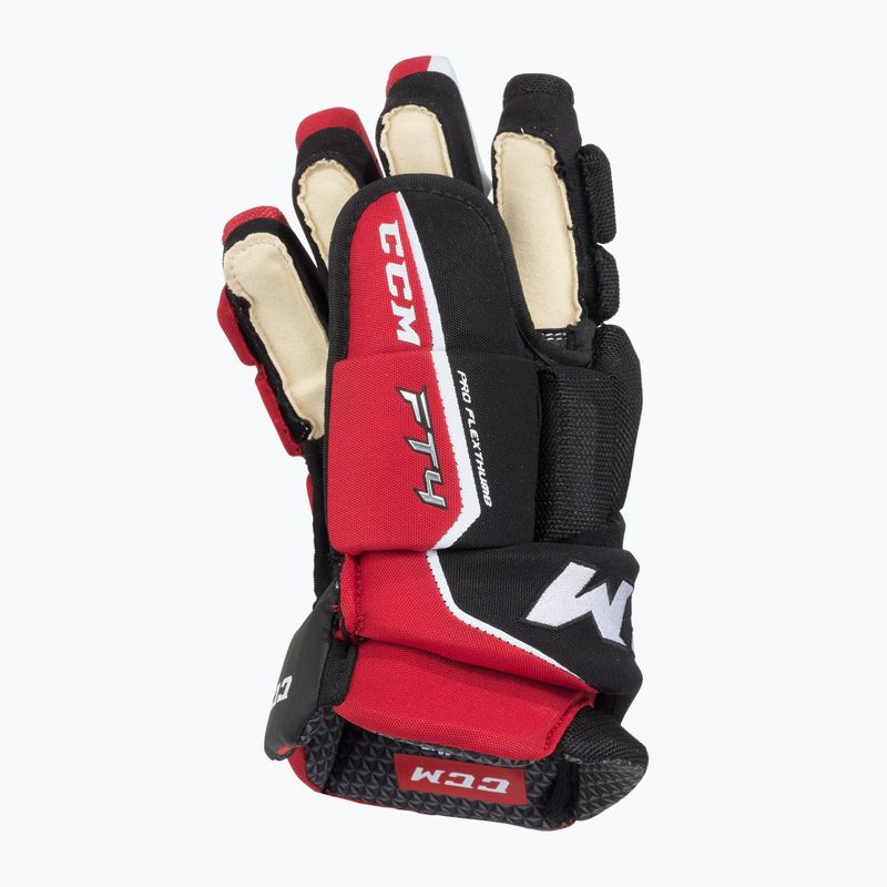 hokikesztyű CCM JetSpeed FT4 SR black/red/white 3