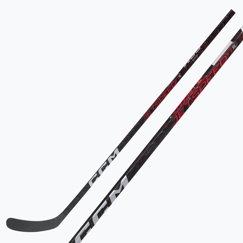 CCM JetSpeed jégkorong ütő FT5 SR fekete 6
