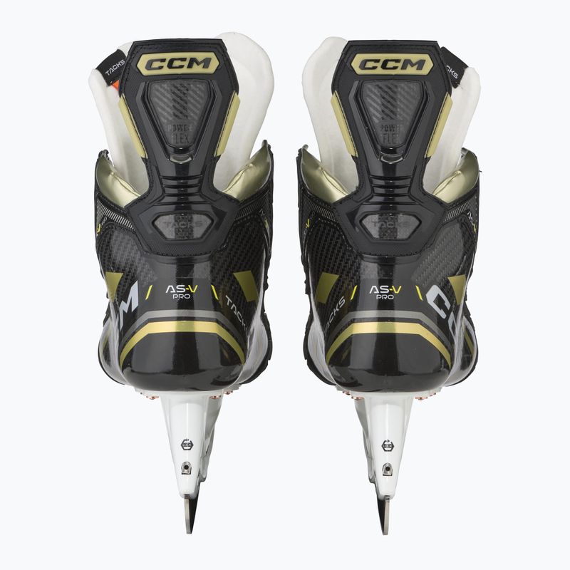 Férfi hokikorcsolya CCM Tacks AS-V Pro SR black 6