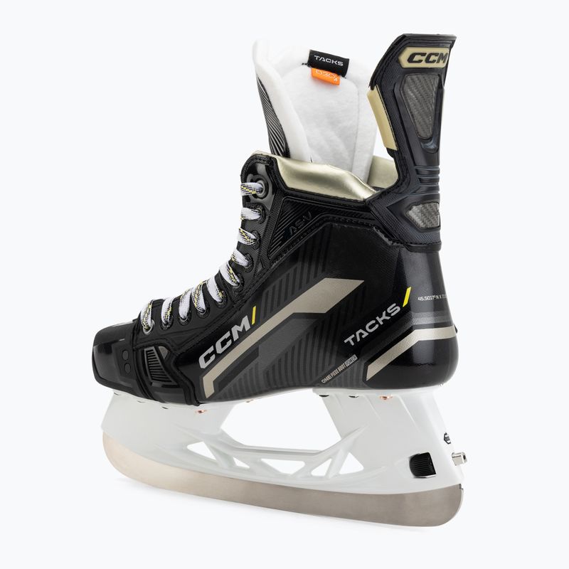 Férfi hokikorcsolya CCM Tacks AS-V SR black 3